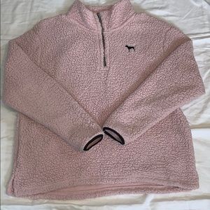 Fleece PINK pullover